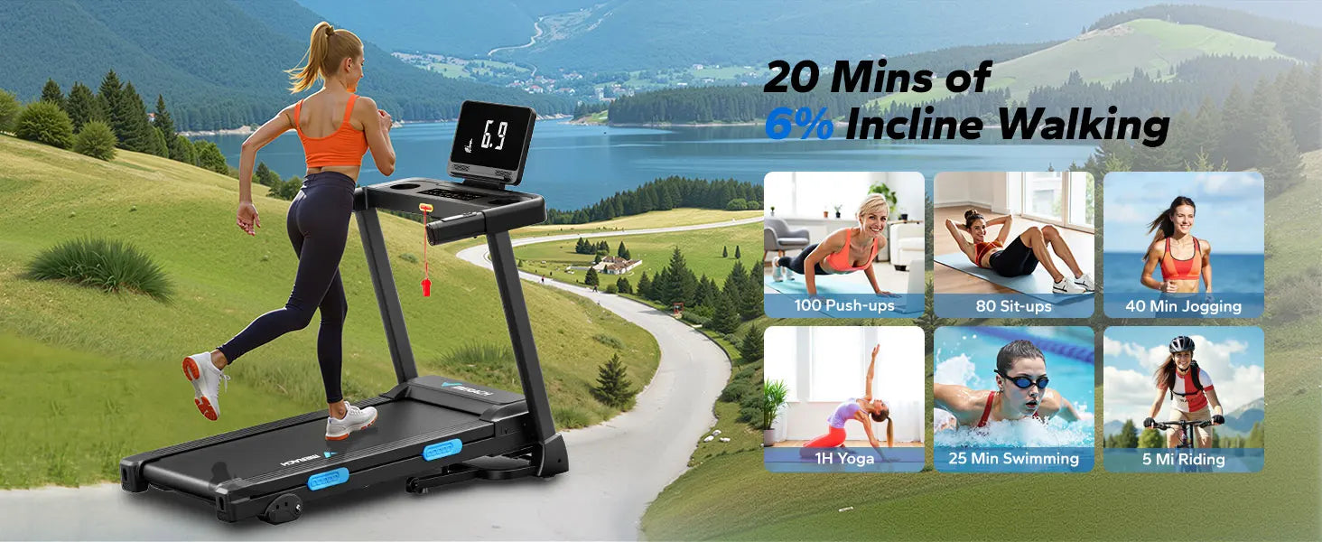 MERACH Foldable Treadmill