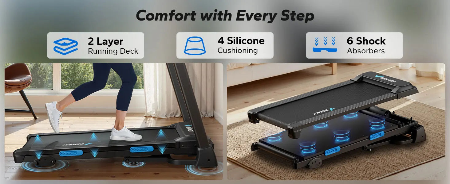 MERACH Foldable Treadmill