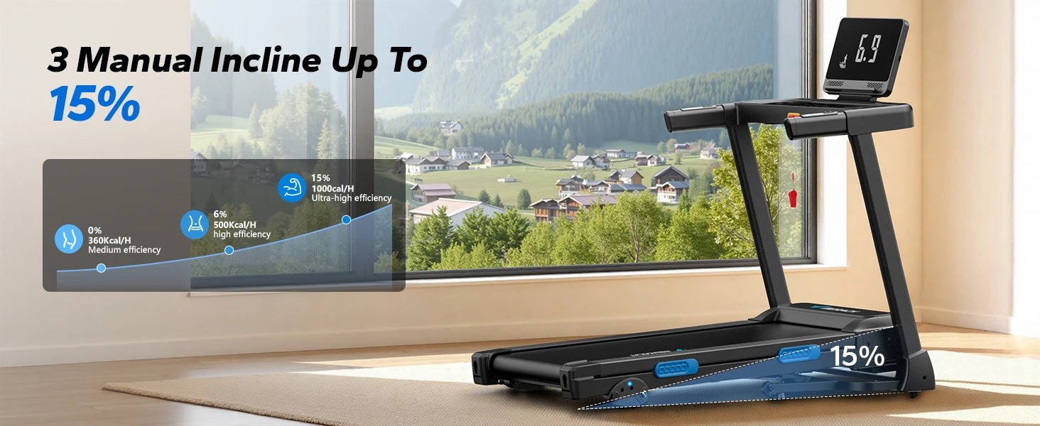 MERACH Foldable Treadmill