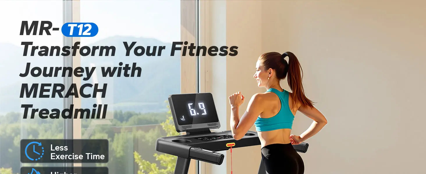 MERACH Foldable Treadmill