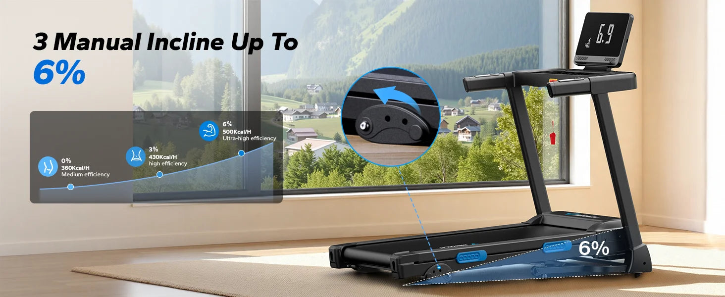 MERACH Foldable Treadmill