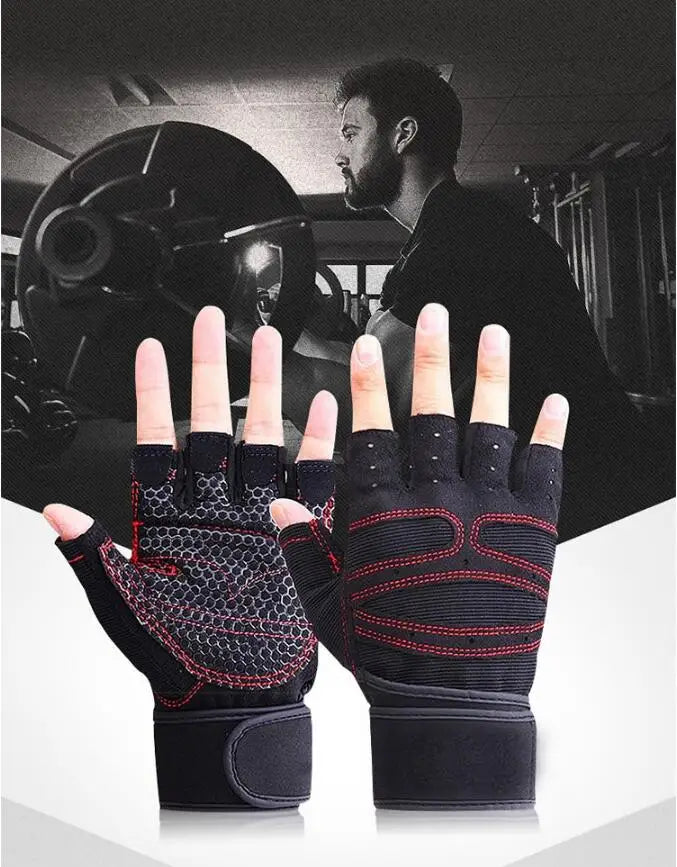 Weight Lifting Gym Gloves