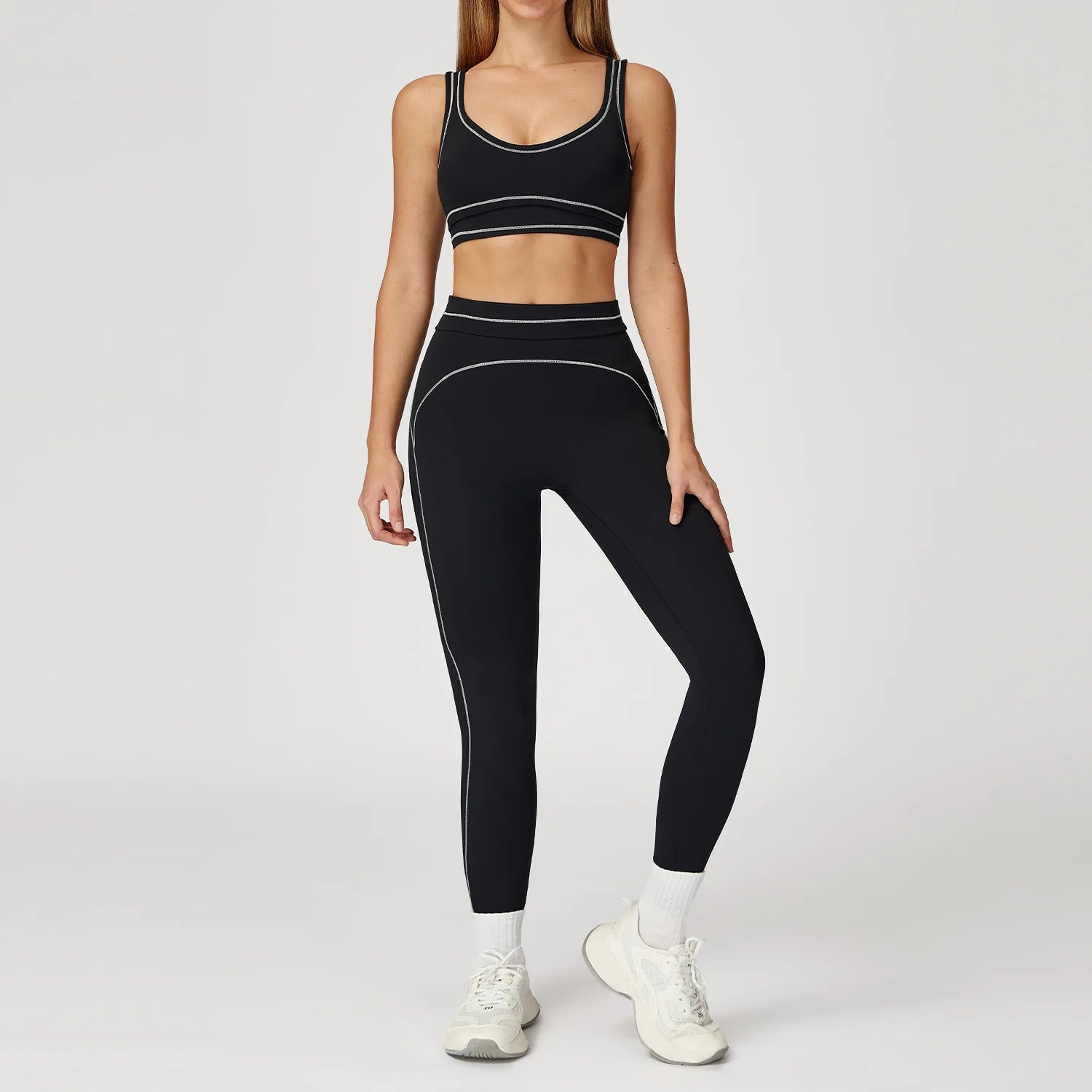 SWELTERING 2PCS Yoga Set