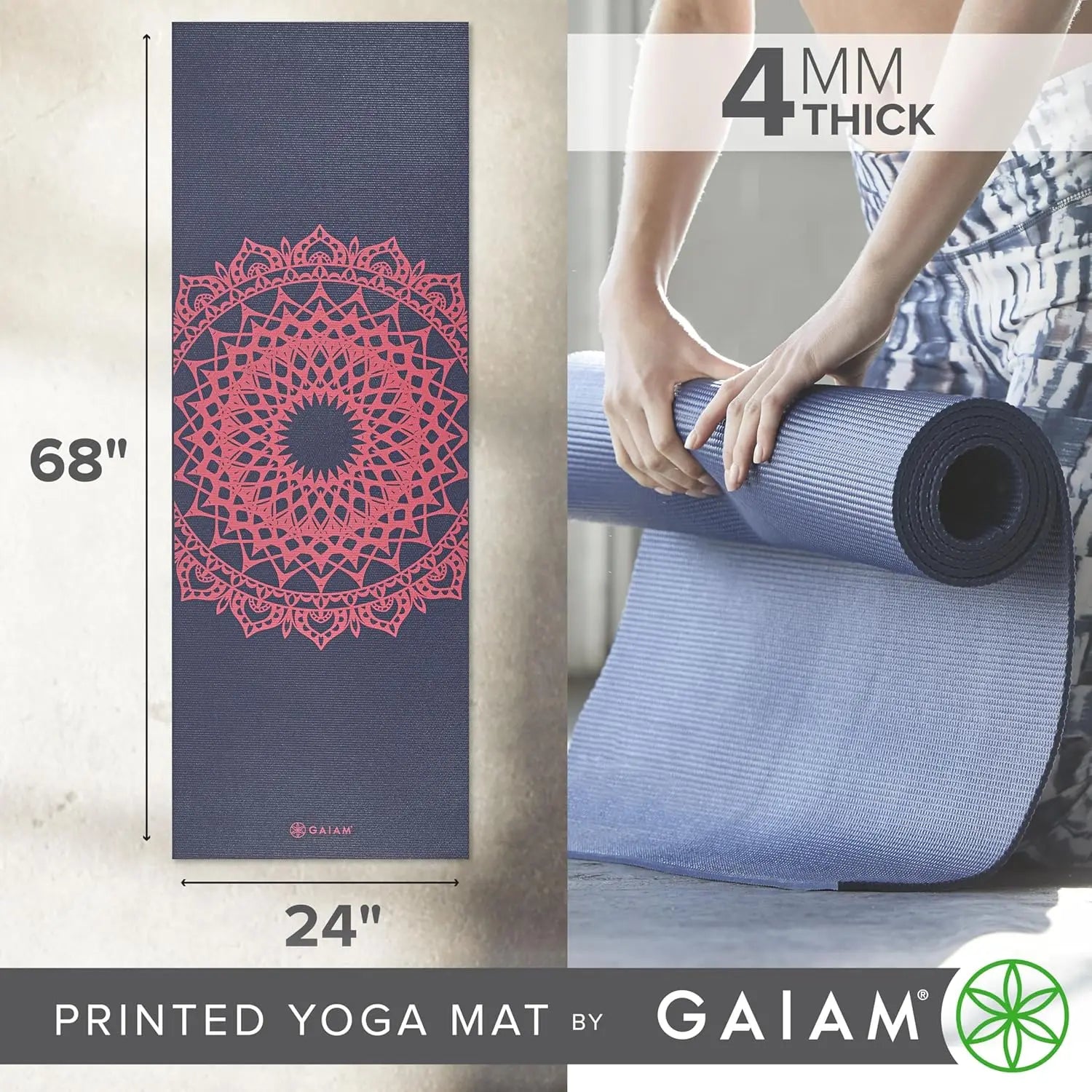 Non-Slip Yoga Mat for Exercise