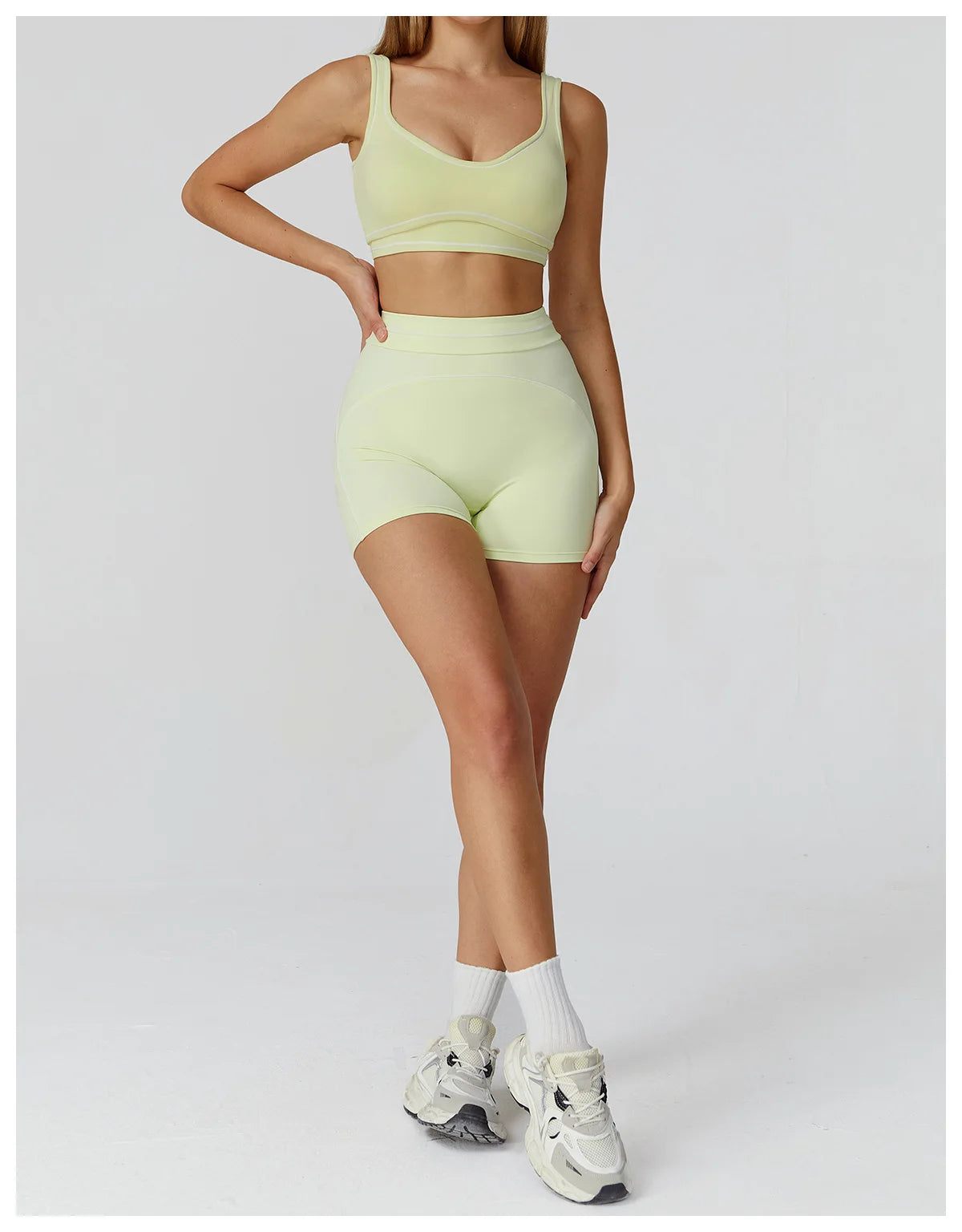 SWELTERING 2PCS Yoga Set