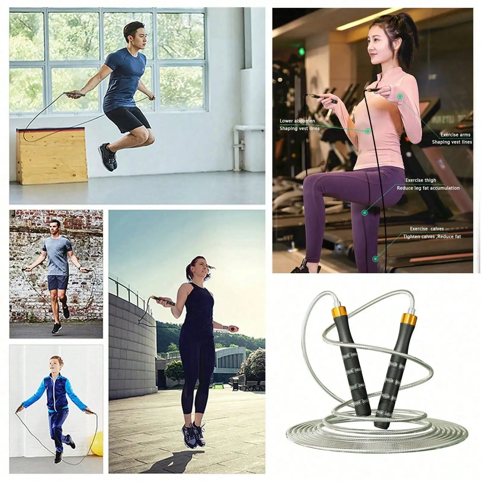 Adjustable Speed Jump Rope