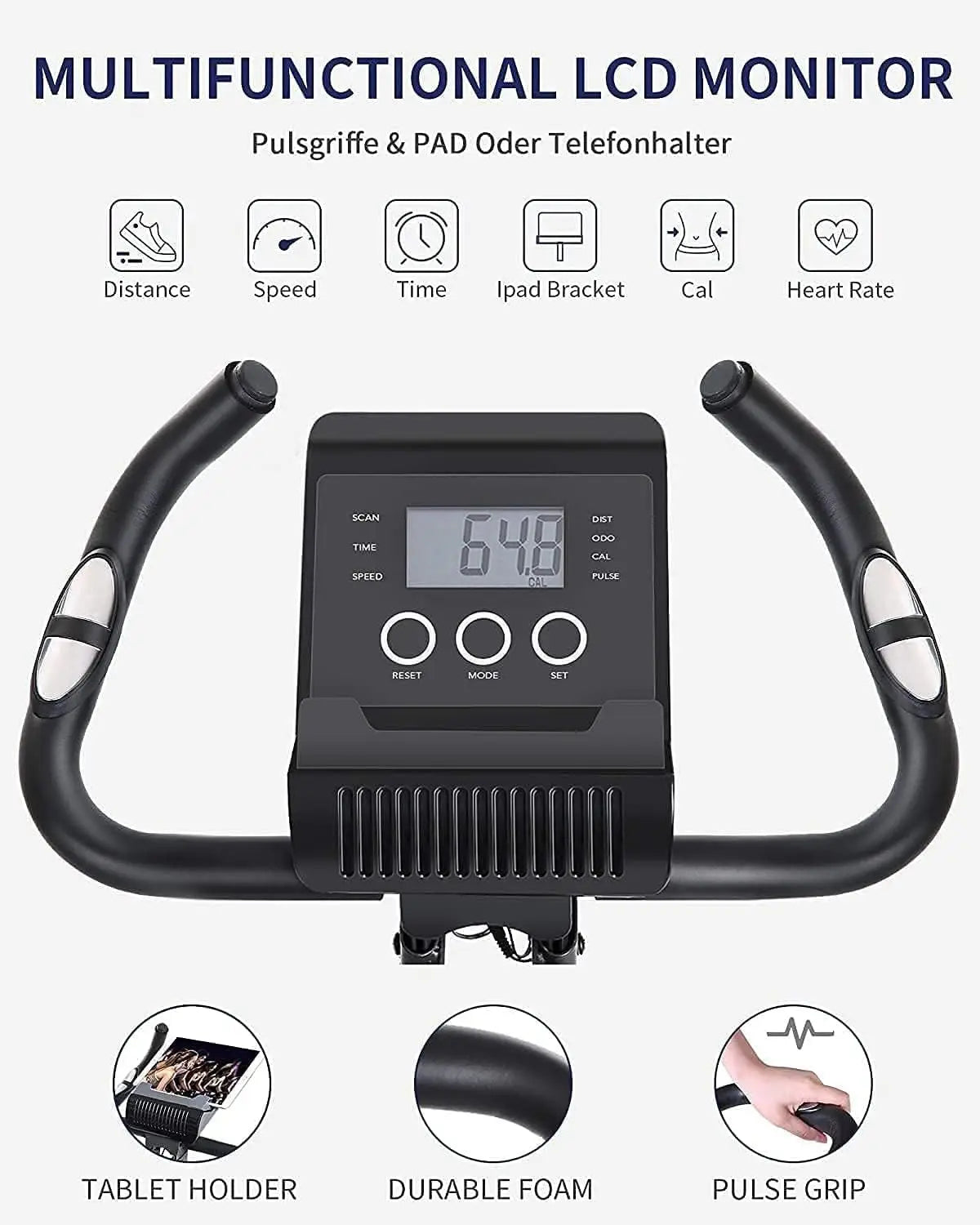 Exercise Bike Folding Magnetic