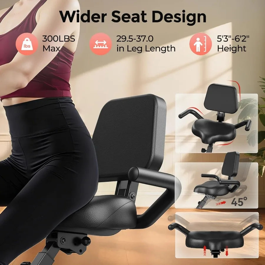 5 IN 1 Foldable Exercise Bike