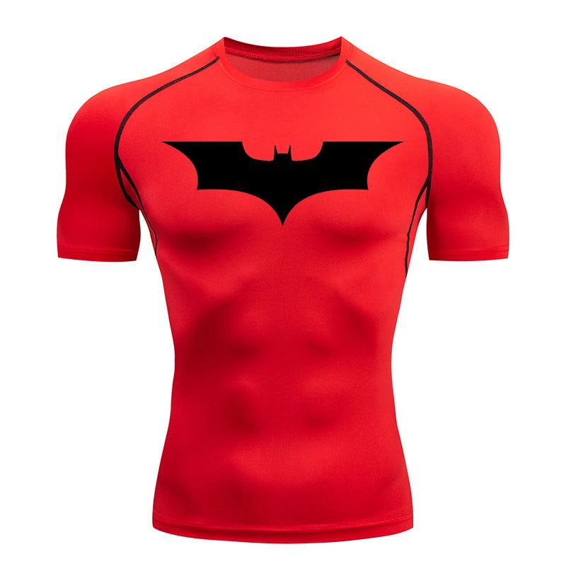 Men's Bat Print Compression
