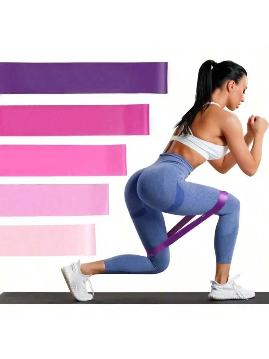 Pink Resistance Bands Set