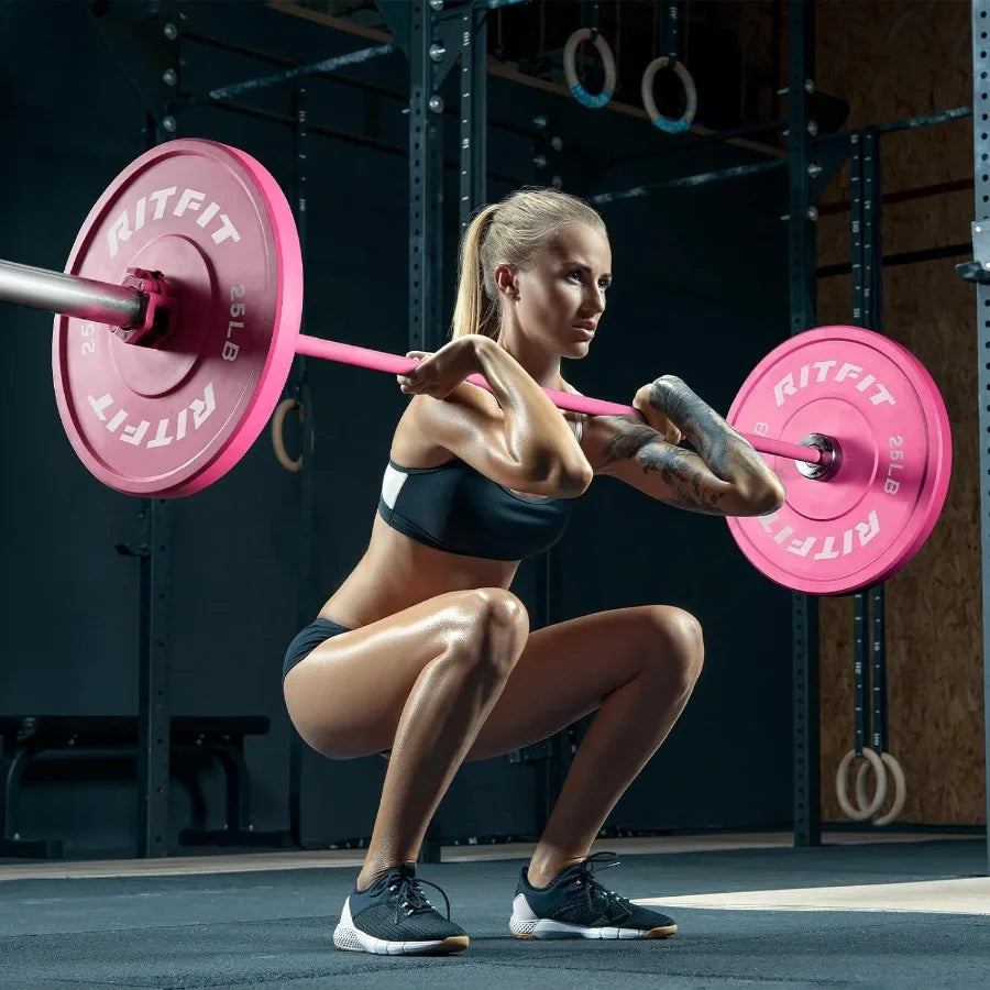 Pink Weight Plates 2 Inch