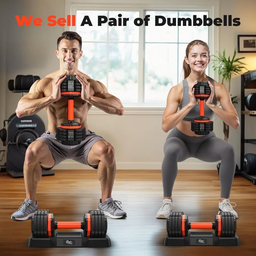 Adjustable Dumbbell Set