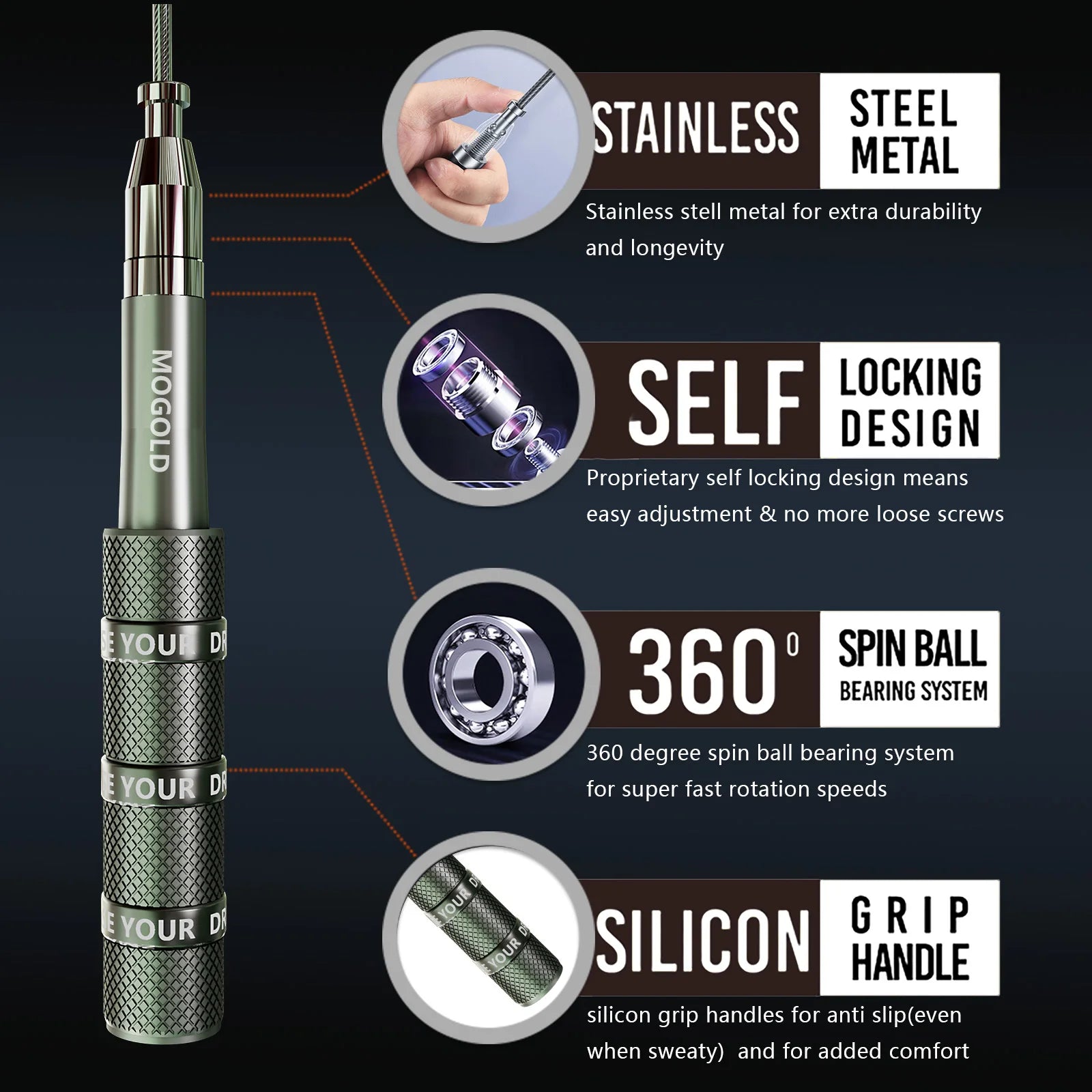 MOGOLD Telescopic Jump