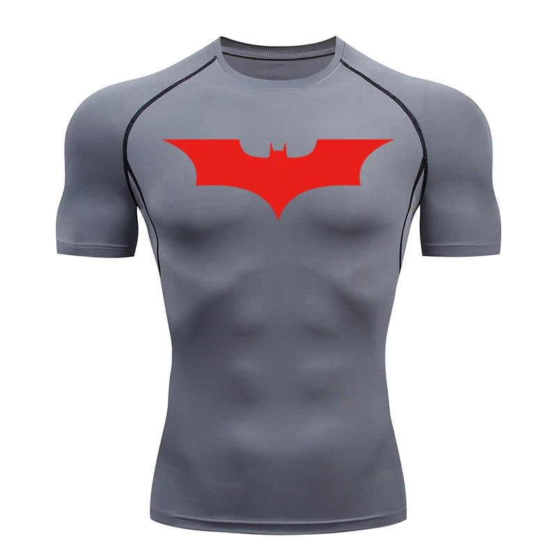Men's Bat Print Compression
