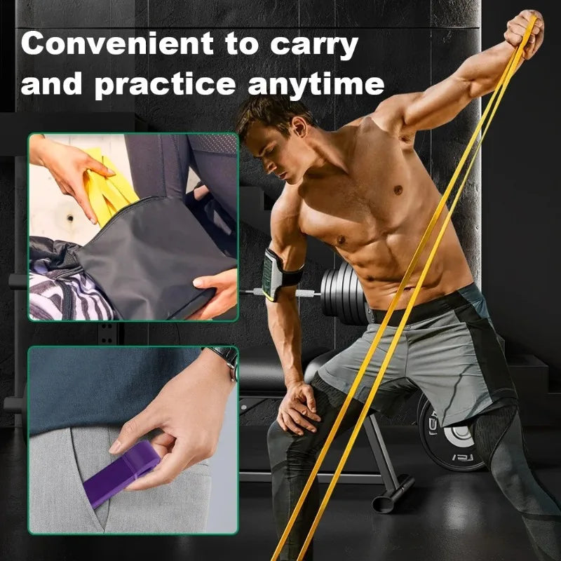 Fitness Resistance Bands Set