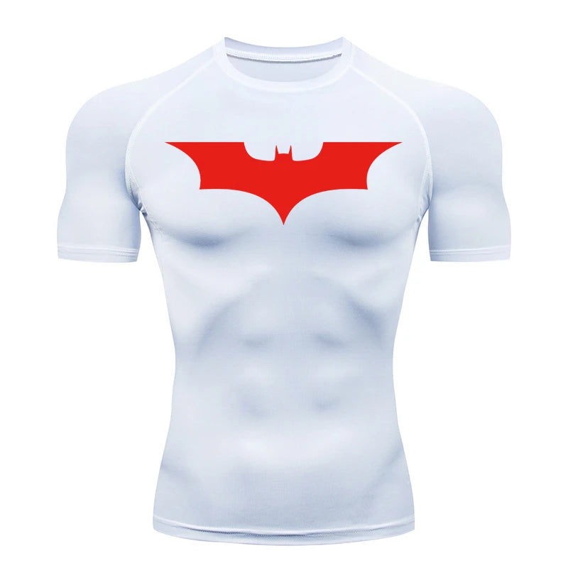 Men's Bat Print Compression