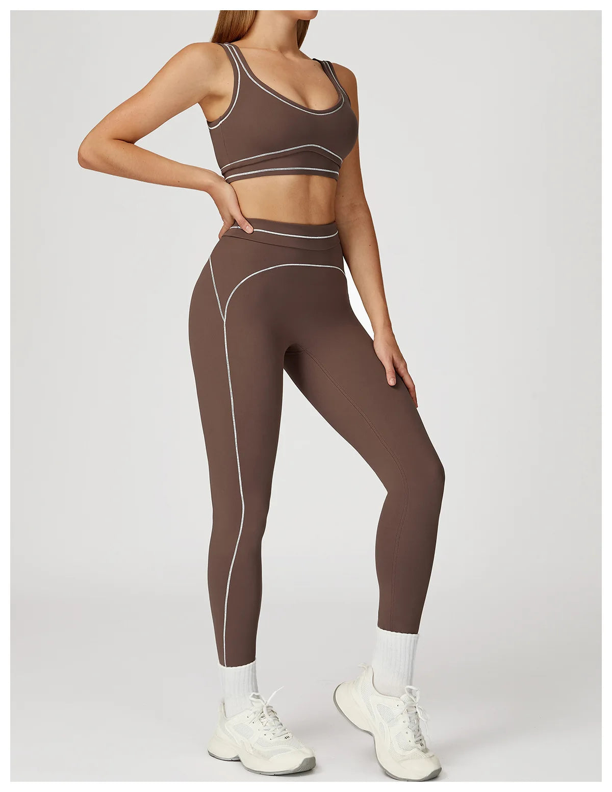 SWELTERING 2PCS Yoga Set