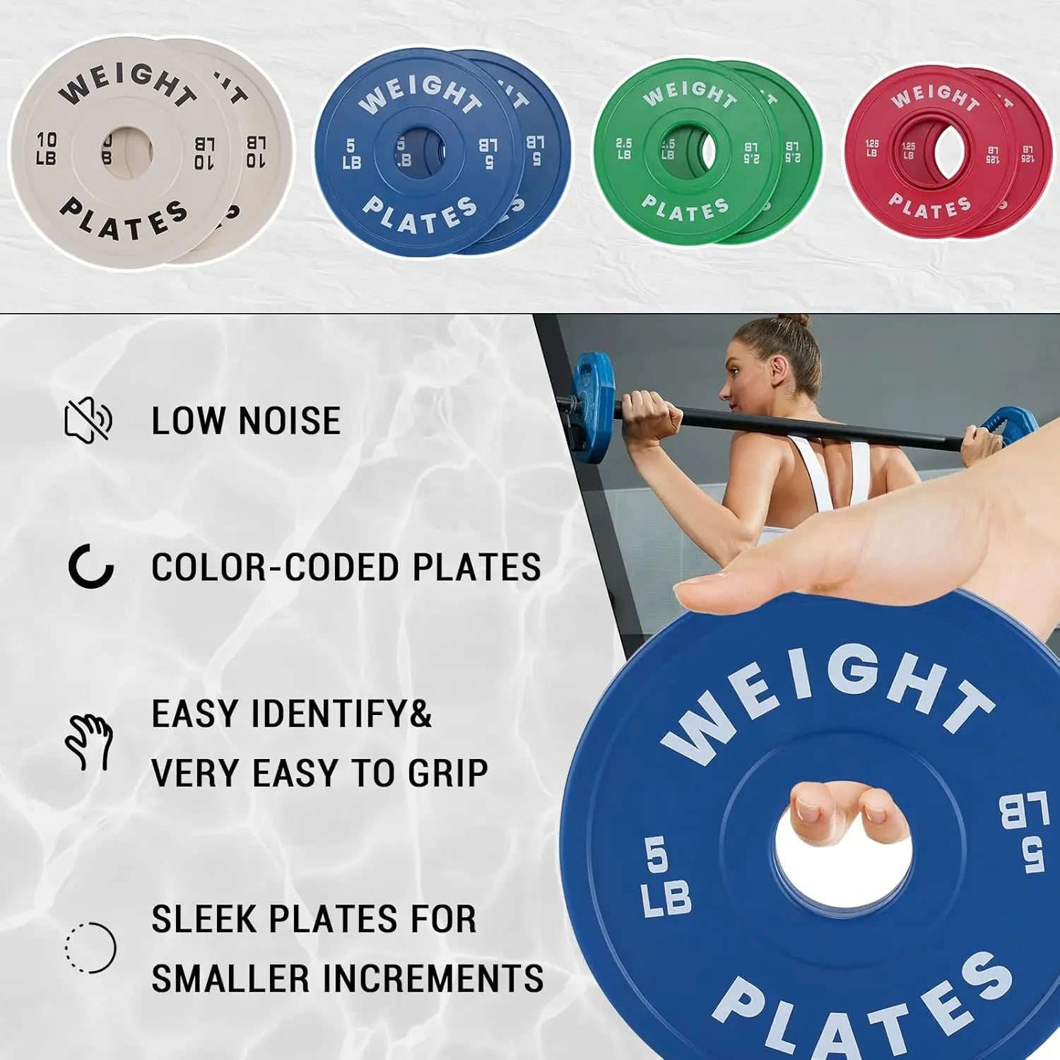 2PCS Change Weight Plates