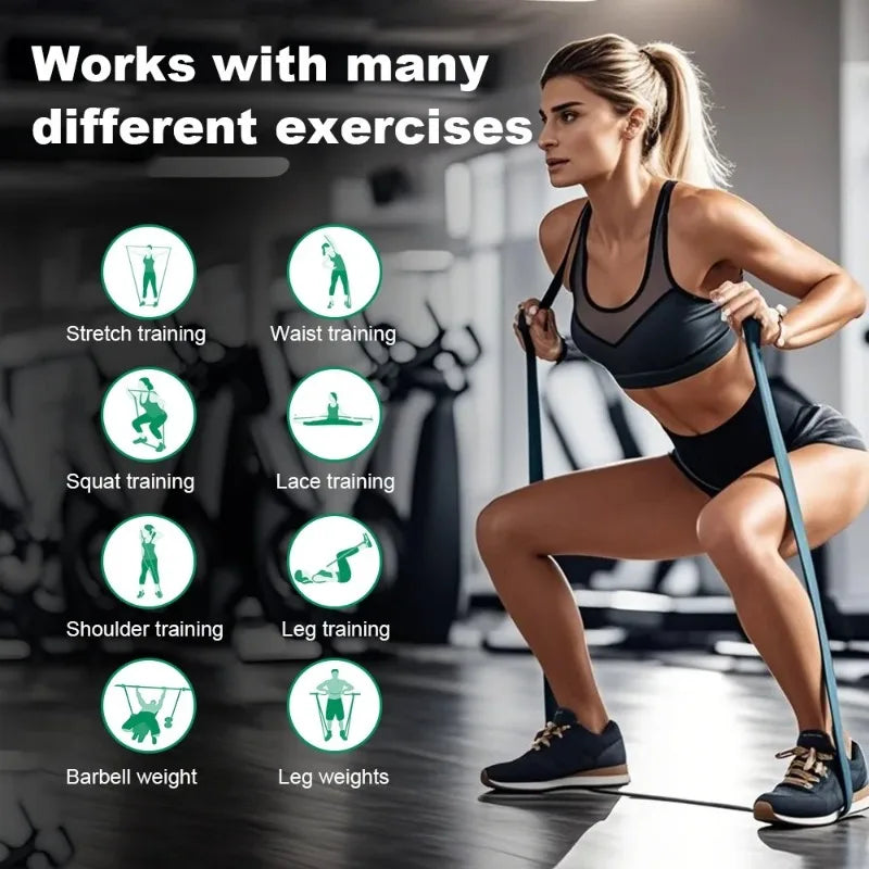 Fitness Resistance Bands Set