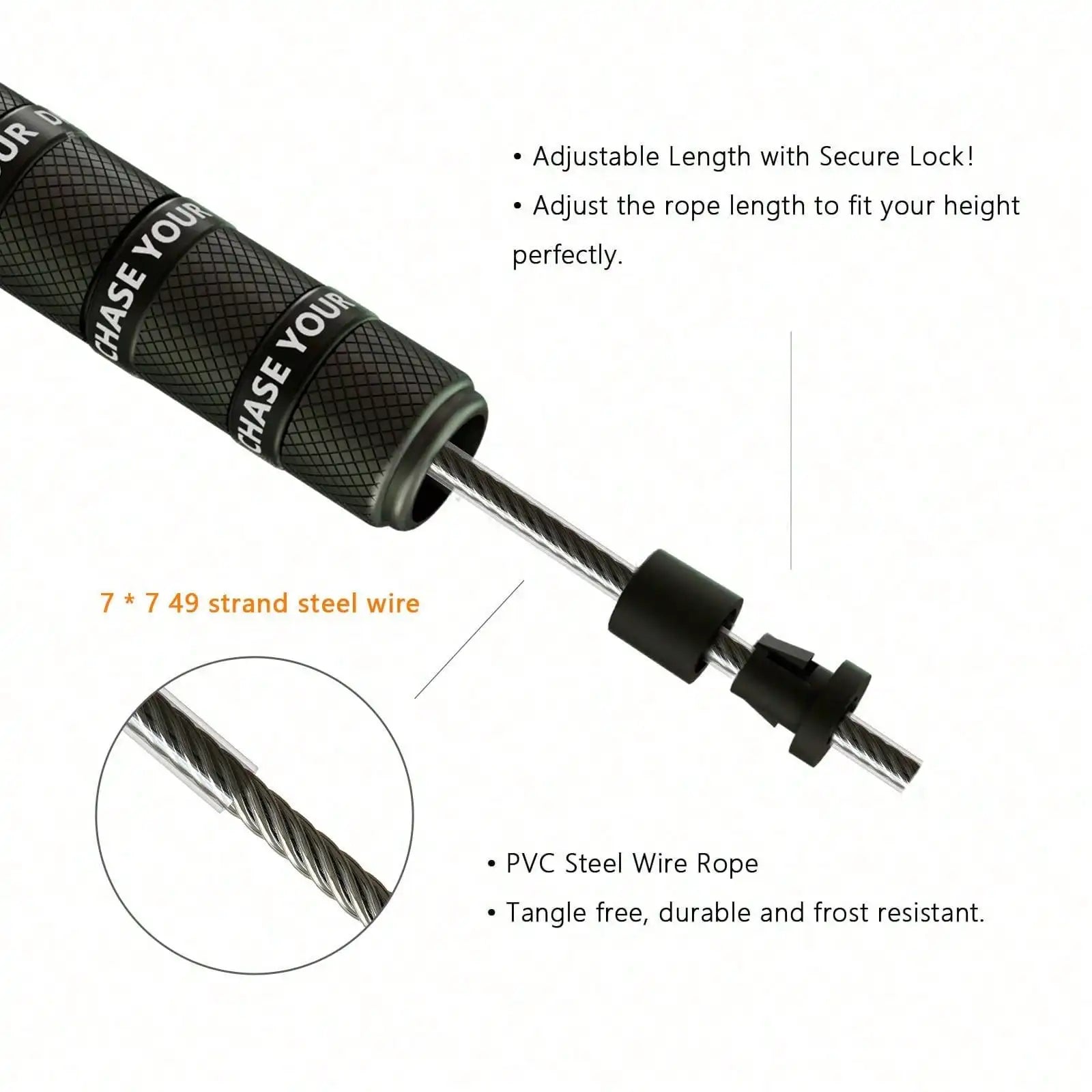 Adjustable Speed Jump Rope