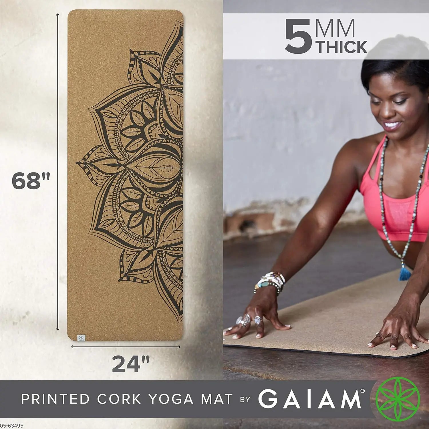 Natural Cork Yoga Mat