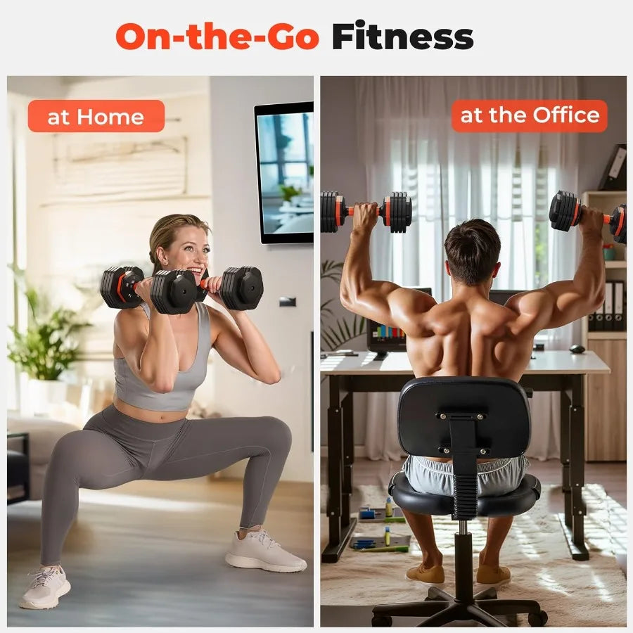Adjustable Dumbbell Set