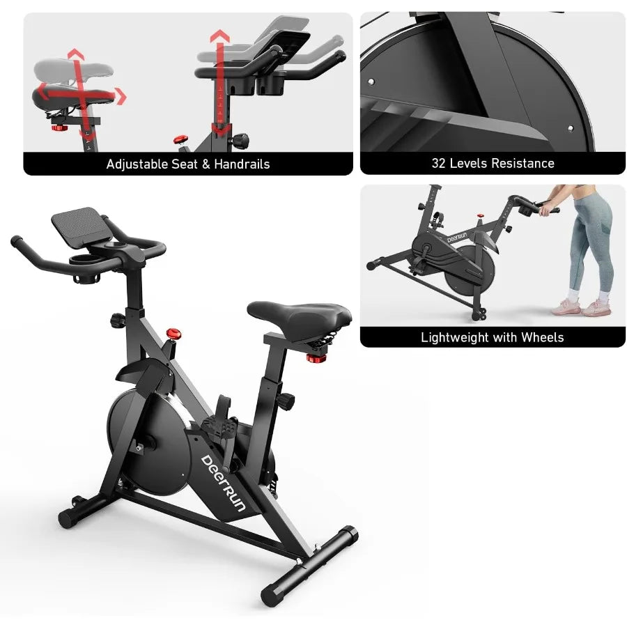 Indoor Cycling Bike Adjustable
