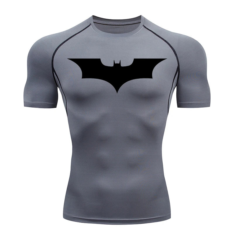 Men's Bat Print Compression