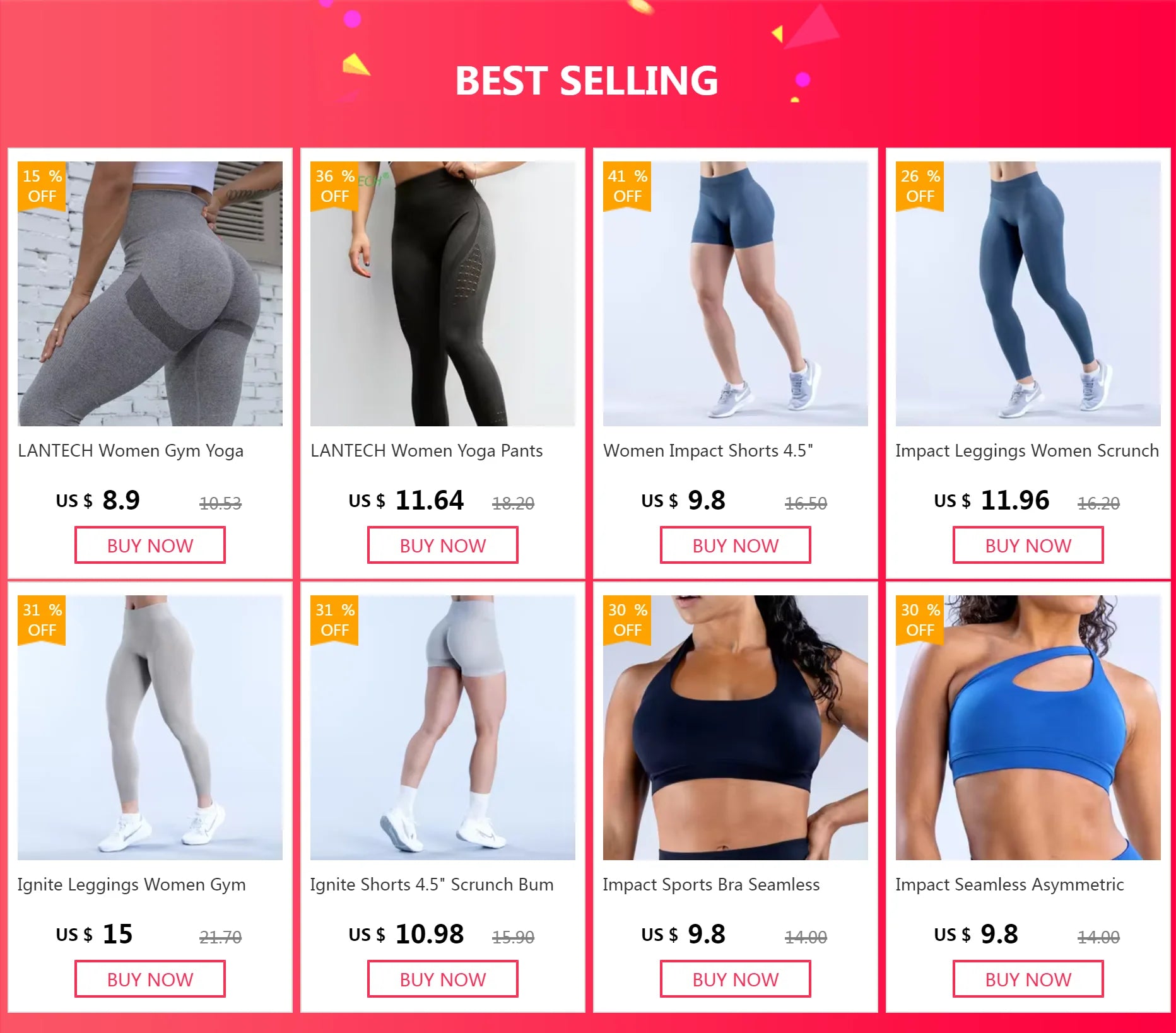 LANTECH Women Gym Yoga