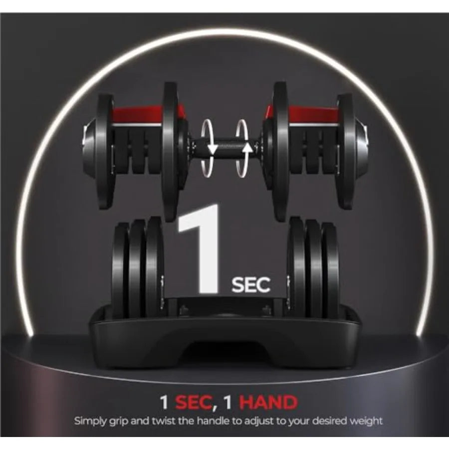 Adjustable Dumbbells Set