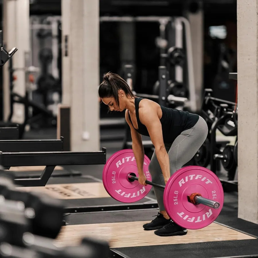 Pink Weight Plates 2 Inch
