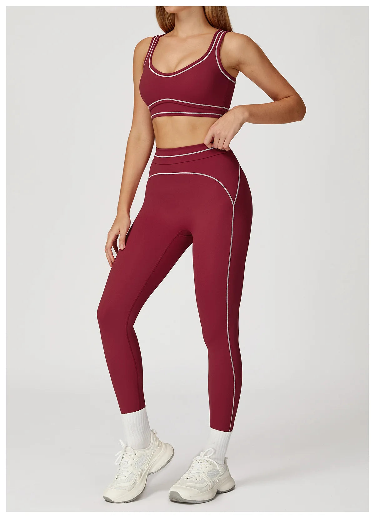 SWELTERING 2PCS Yoga Set