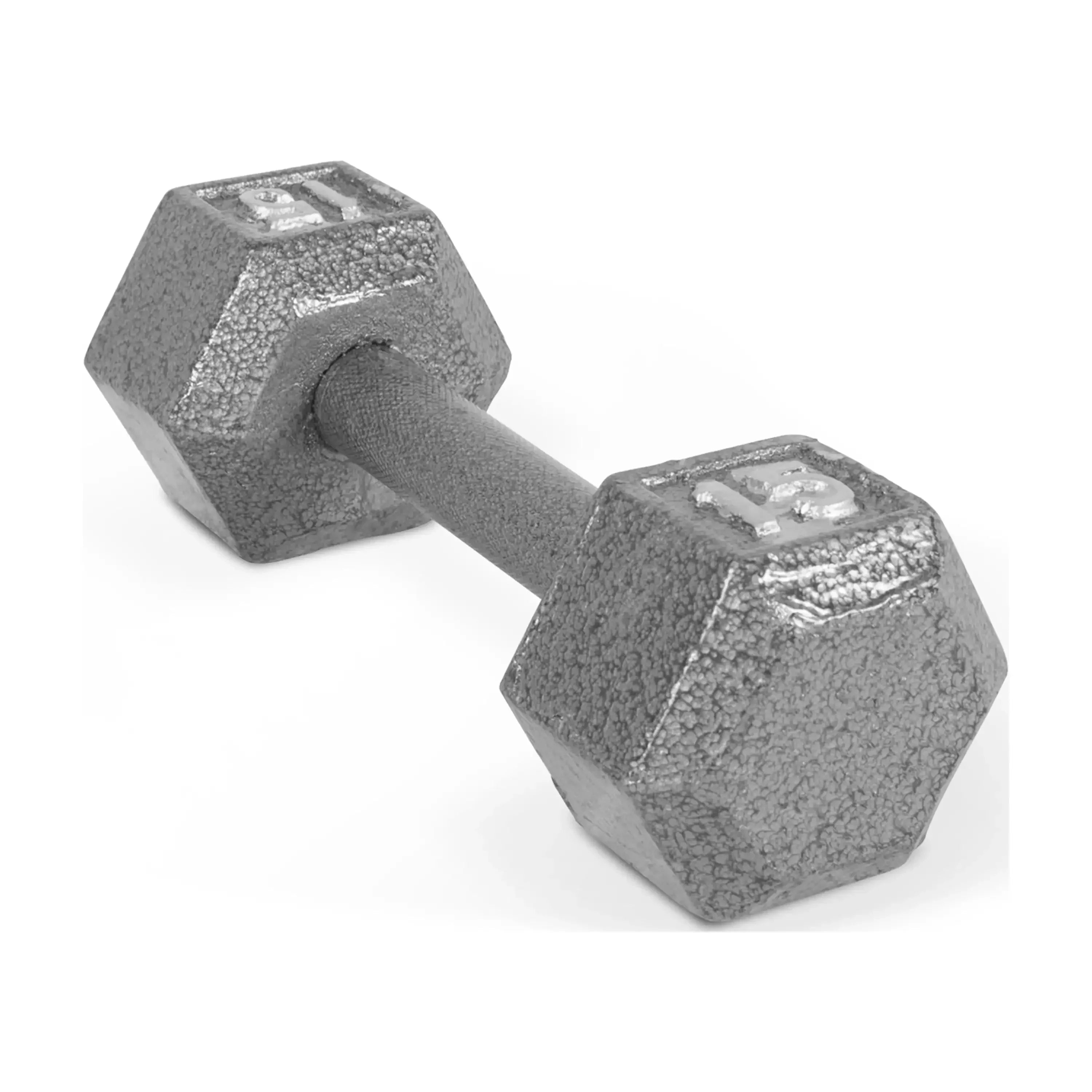 Cast Iron Hexagonal Dumbbell