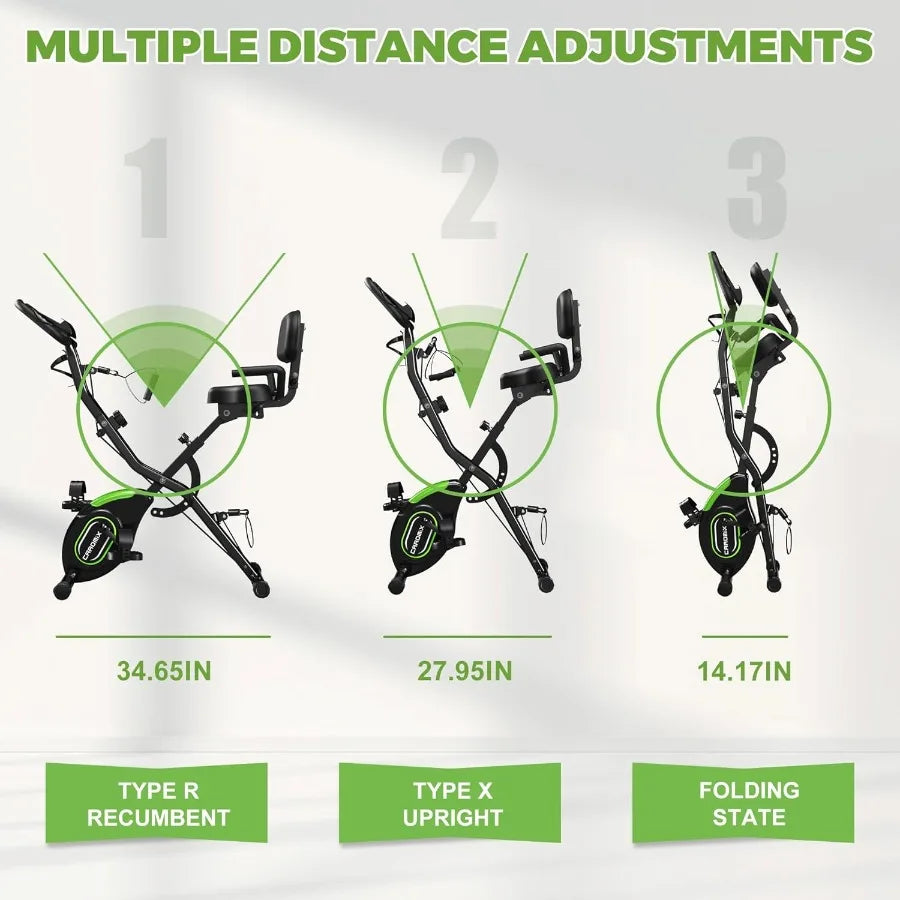 Folding Exercise Bike 5 in 1
