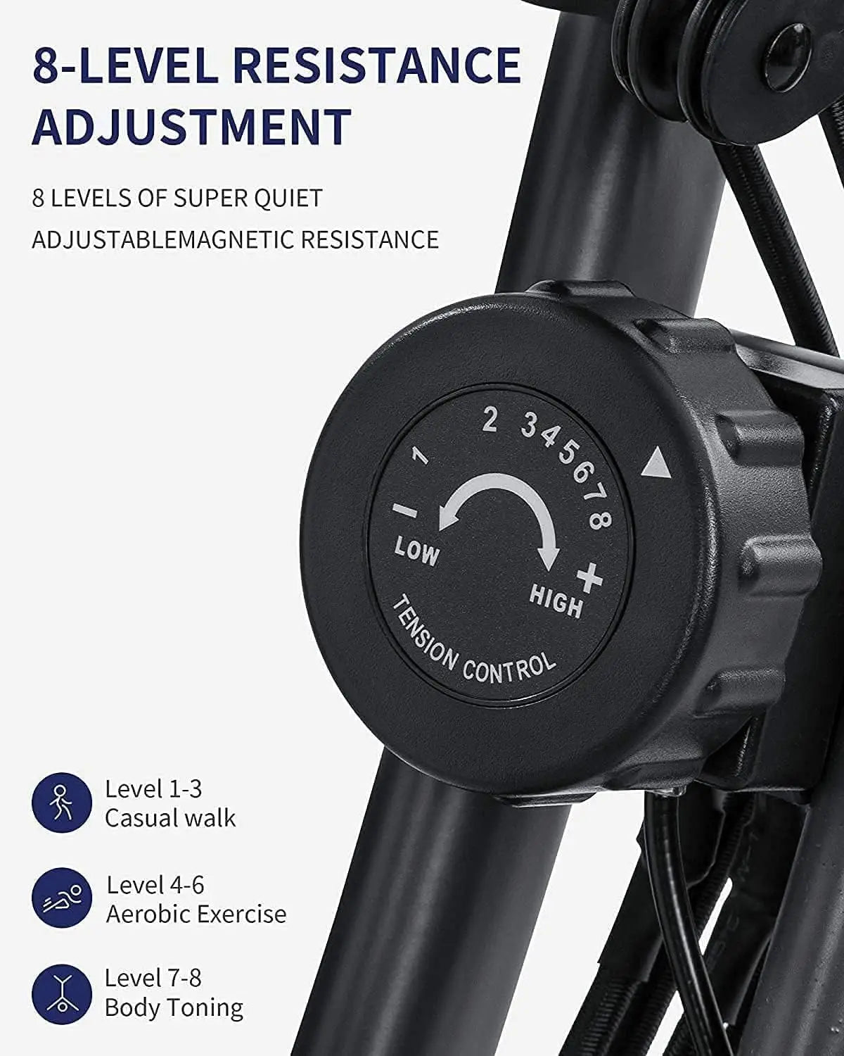 Exercise Bike Folding Magnetic
