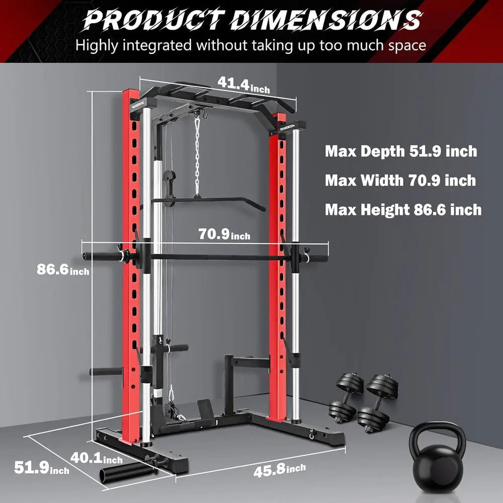 Versatile Smith Machine Power