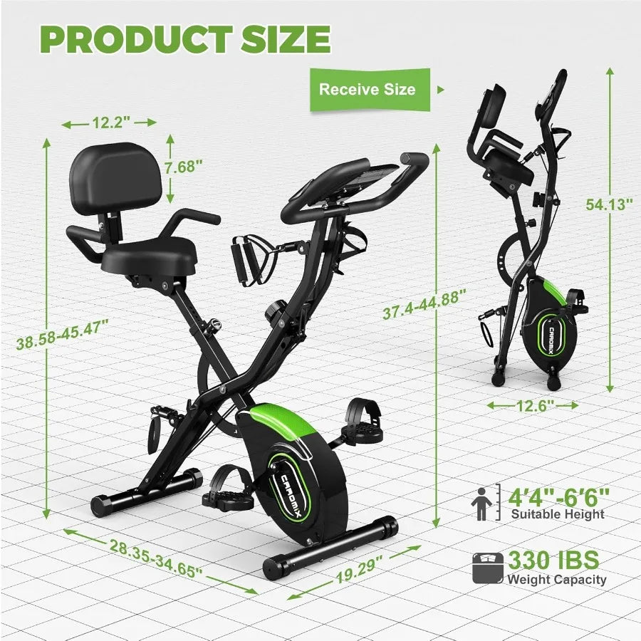 Folding Exercise Bike 5 in 1