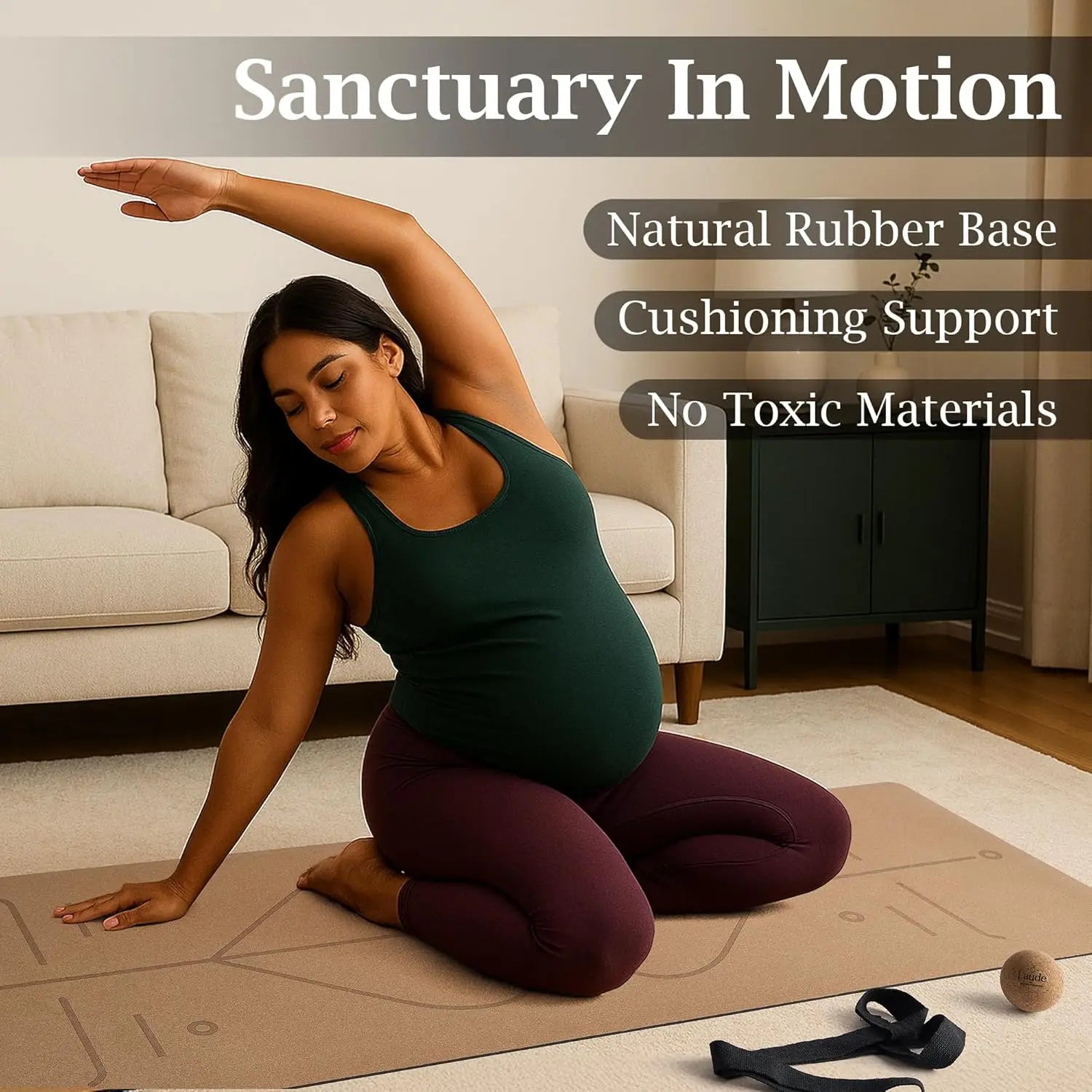 Eco-Friendly Cork Yoga Mat