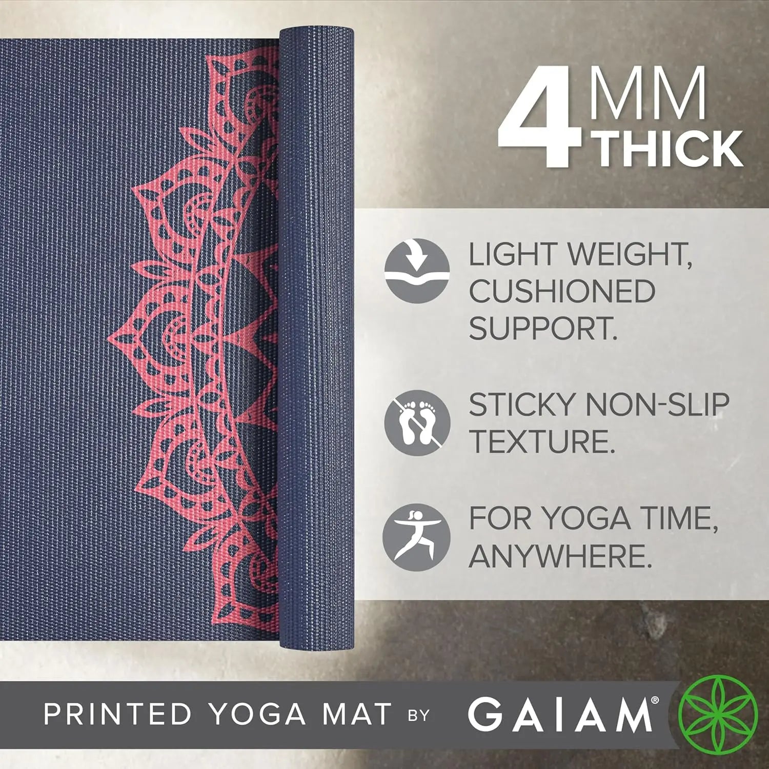 Non-Slip Yoga Mat for Exercise
