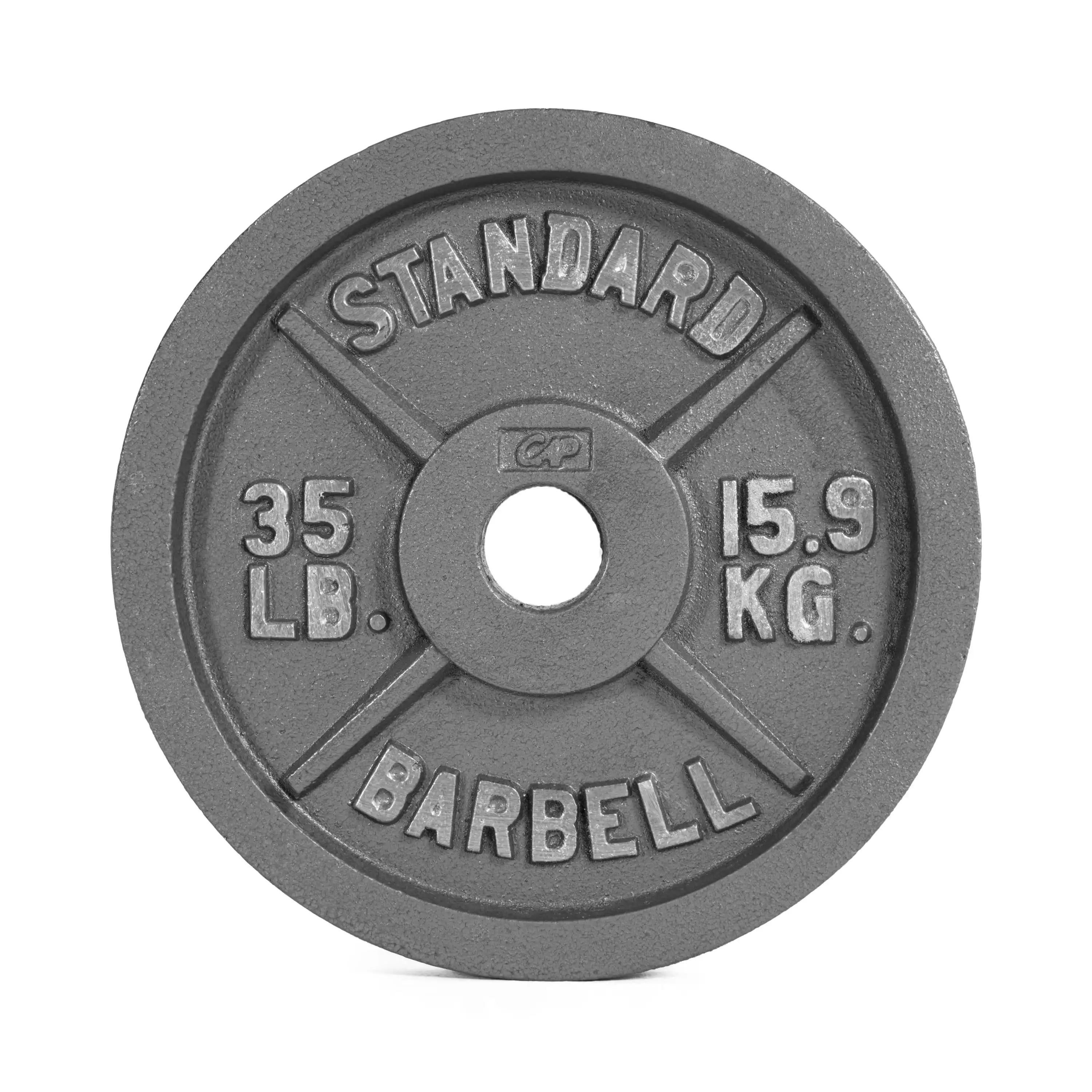 Barbell Gray  Cast Iron Weight
