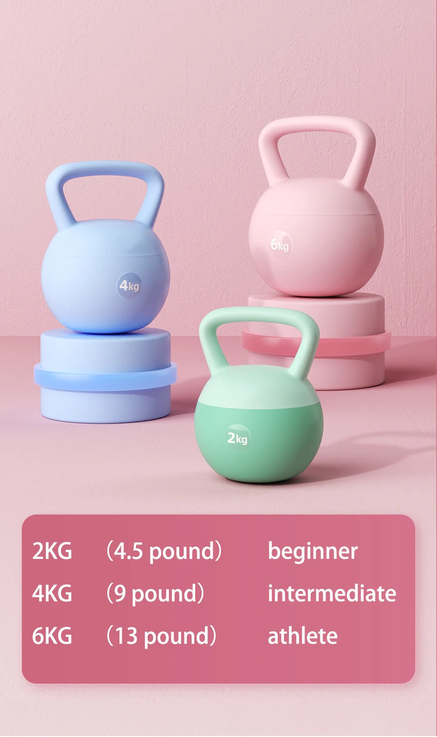 Soft Kettlebells with Impact
