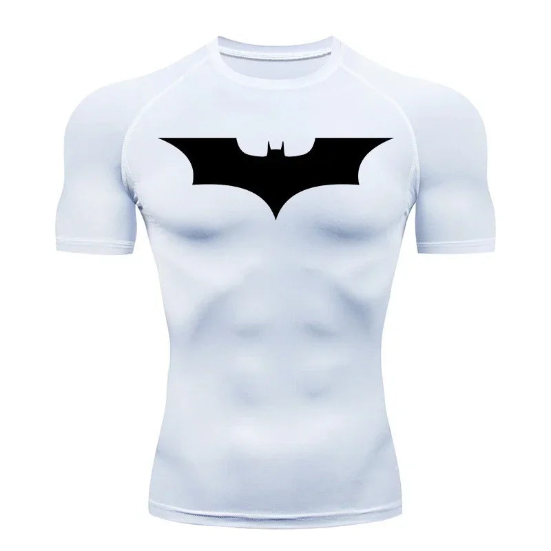 Men's Bat Print Compression