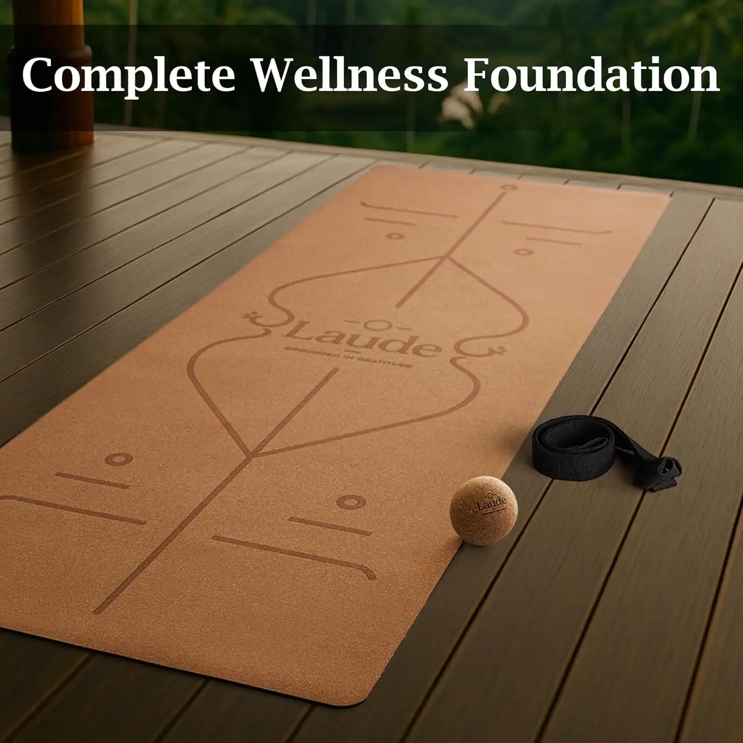 Eco-Friendly Cork Yoga Mat