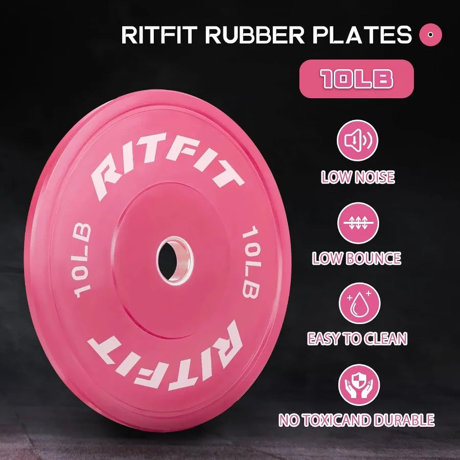 Pink Weight Plates 2 Inch