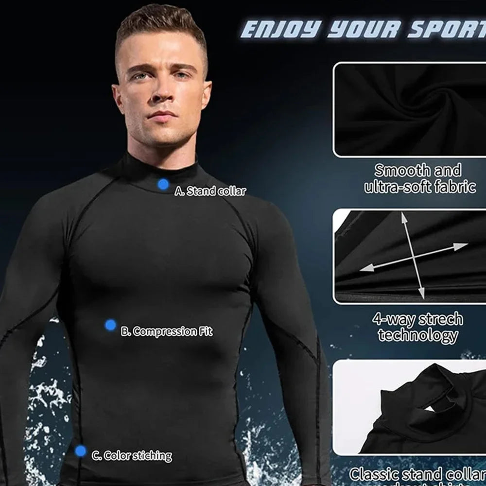 New Men's Elastic Tight Quick