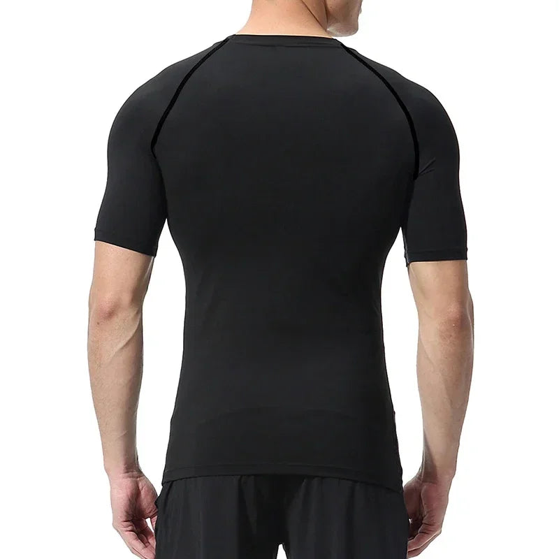Men's Bat Print Compression