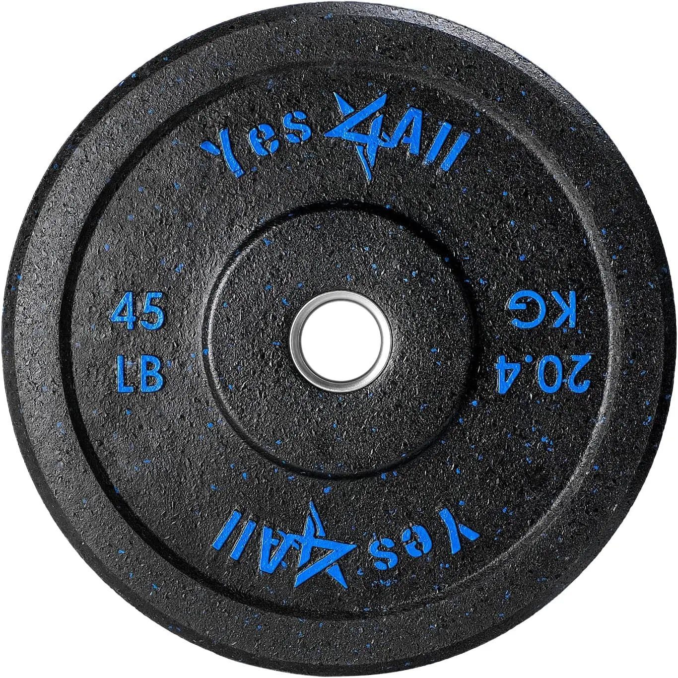 2" Bumper Plate, Rubber Weight