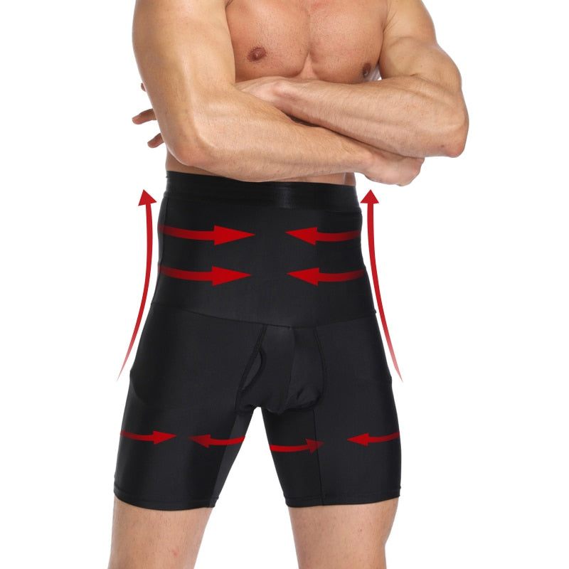 Men's Body Shaper Compression Shorts