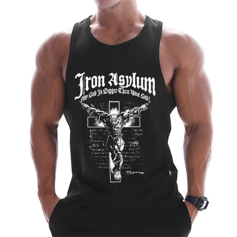 Cotton Bodybuilding Tank Top