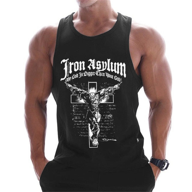 Cotton Bodybuilding Tank Top
